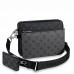 Louis Vuitton Trio Messenger Bag In Monogram Eclipse Canvas M69443