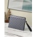 Louis Vuitton Standing Pouch In Damier Graphite Canvas N64612 Louis Vuitton Standing Pouch In Damier Graphite Canvas N64612