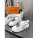 Louis Vuitton Time Out Sneakers with Green Printed