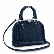 Louis Vuitton Alma BB Bag In Indigo Epi Leather M40855 Louis Vuitton Alma BB Bag In Indigo Epi Leather M40855