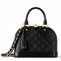 Louis Vuitton Alma BB Bag in Monogram Ink Leather M12289