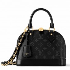 Louis Vuitton Alma BB Bag in Monogram Ink Leather M12289 Louis Vuitton Alma BB Bag in Monogram Ink Leather M12289