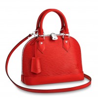 Louis Vuitton Alma BB Bag In Red Epi Leather M41160 Louis Vuitton Alma BB Bag In Red Epi Leather M41160