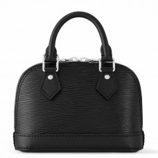 Louis Vuitton Alma Nano Bag In Black Epi Leather M81945 Louis Vuitton Alma Nano Bag In Black Epi Leather M81945