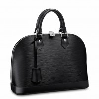 Louis Vuitton Alma PM Bag In Black Epi Leather M40302 Louis Vuitton Alma PM Bag In Black Epi Leather M40302