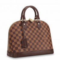 Louis Vuitton Alma PM Bag In Damier Ebene Canvas N53151