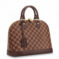 Louis Vuitton Alma PM Bag In Damier Ebene Canvas N53151 Louis Vuitton Alma PM Bag In Damier Ebene Canvas N53151