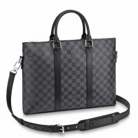 Louis Vuitton Anton Briefcase In Damier Graphite Canvas N40024 Louis Vuitton Anton Briefcase In Damier Graphite Canvas N40024