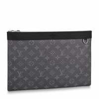 Louis Vuitton Apollo Pochette In Monogram Eclipse Canvas M62291 Louis Vuitton Apollo Pochette In Monogram Eclipse Canvas M62291