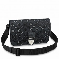 Louis Vuitton Archy Messenger MM Bag In Monogram Calfskin M21358