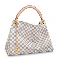 Louis Vuitton Artsy MM Bag In Damier Azur Canvas N41174 Louis Vuitton Artsy MM Bag In Damier Azur Canvas N41174