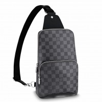 Louis Vuitton Avenue Sling Bag In Damier Graphite Canvas N41719 Louis Vuitton Avenue Sling Bag In Damier Graphite Canvas N41719