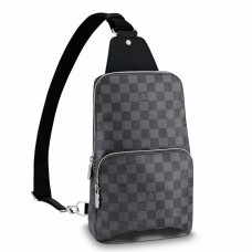 Louis Vuitton Avenue Sling Bag In Damier Graphite Canvas N41719 Louis Vuitton Avenue Sling Bag In Damier Graphite Canvas N41719