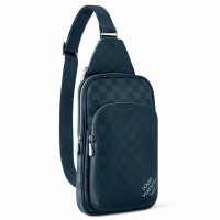 Louis Vuitton Avenue Sling Bag in Damier Infini Leather N40439 Louis Vuitton Avenue Sling Bag in Damier Infini Leather N40439