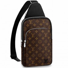 Louis Vuitton Avenue Sling Bag In Monogram Macassar Canvas M46327 Louis Vuitton Avenue Sling Bag In Monogram Macassar Canvas M46327