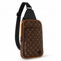 Louis Vuitton Avenue Slingbag NM In Monogram Macassar Canvas M46718 Louis Vuitton Avenue Slingbag NM In Monogram Macassar Canvas M46718