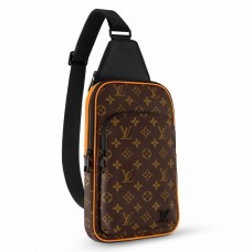Louis Vuitton Avenue Slingbag NM In Monogram Macassar Canvas M46718 Louis Vuitton Avenue Slingbag NM In Monogram Macassar Canvas M46718