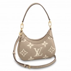 Louis Vuitton Bagatelle Bag In Bicolor Monogram Empreinte Leather M46112 Louis Vuitton Bagatelle Bag In Bicolor Monogram Empreinte Leather M46112
