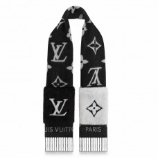 Louis Vuitton Black Cold Reykjavik Scarf M74353