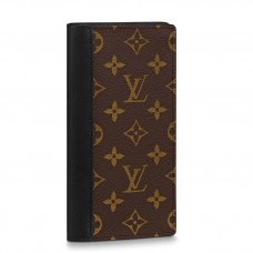Louis Vuitton Brazza Wallet in Monogram Macassar Canvas M69410 Louis Vuitton Brazza Wallet in Monogram Macassar Canvas M69410