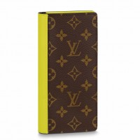 Louis Vuitton Brazza Wallet In Monogram Macassar Canvas M80790 Louis Vuitton Brazza Wallet In Monogram Macassar Canvas M80790