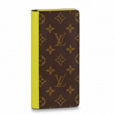 Louis Vuitton Brazza Wallet In Monogram Macassar Canvas M80790 Louis Vuitton Brazza Wallet In Monogram Macassar Canvas M80790