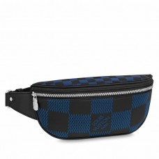 Louis Vuitton Campus Bumbag In Damier Infini 3D Leather N50022 Louis Vuitton Campus Bumbag In Damier Infini 3D Leather N50022
