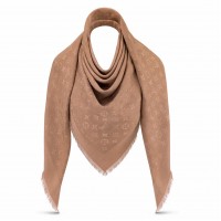 Louis Vuitton Cappuccino Monogram Shawl M75872