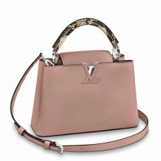 Louis Vuitton Capucines BB Bag with Python Leather Handle N92042