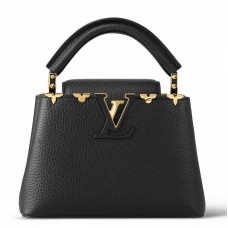 Louis Vuitton Capucines Mini Bag with Metallic Monogram Flowers M56669 Louis Vuitton Capucines Mini Bag with Metallic Monogram Flowers M56669