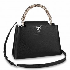 Louis Vuitton Capucines MM Bag with Python Leather Handle N92800