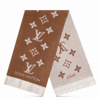 Louis Vuitton Caramel Reykjavik Scarf M76637 Louis Vuitton Caramel Reykjavik Scarf M76637