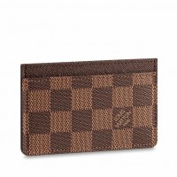 Louis Vuitton Card Holder In Demier Ebene Canvas N61722