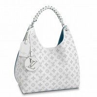 Louis Vuitton Carmel Hobo Bag In Mahina Leather M56203