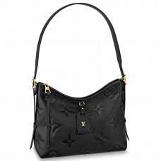 Louis Vuitton CarryAll PM Bag In Monogram Empreinte Leather M46288 Louis Vuitton CarryAll PM Bag In Monogram Empreinte Leather M46288