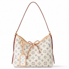 Louis Vuitton CarryAll PM Bag in Monogram Fabric M24707 Louis Vuitton CarryAll PM Bag in Monogram Fabric M24707