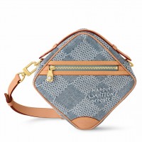 Louis Vuitton Chess Messenger Bag in Damier Denim 3D Canvas N40706