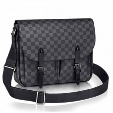 Louis Vuitton Christopher Messenger Bag In Damier Graphite Canvas N41500 Louis Vuitton Christopher Messenger Bag In Damier Graphite Canvas N41500