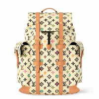 Louis Vuitton Christopher MM Backpack in Monogram Craggy Canvas M25240 Louis Vuitton Christopher MM Backpack in Monogram Craggy Canvas M25240