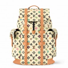 Louis Vuitton Christopher MM Backpack in Monogram Craggy Canvas M25240 Louis Vuitton Christopher MM Backpack in Monogram Craggy Canvas M25240
