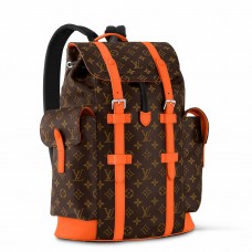 Louis Vuitton Christopher MM Backpack in Monogram Macassar Canvas M46814 Louis Vuitton Christopher MM Backpack in Monogram Macassar Canvas M46814