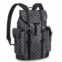 Louis Vuitton Christopher PM Backpack In Damier Graphite Canvas N41379 Louis Vuitton Christopher PM Backpack In Damier Graphite Canvas N41379