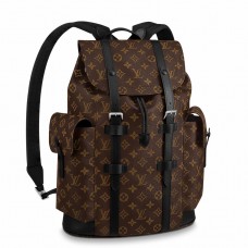 Louis Vuitton Christopher PM Backpack In Monogram Macassar Canvas M43735 Louis Vuitton Christopher PM Backpack In Monogram Macassar Canvas M43735