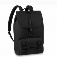 Louis Vuitton Christopher Slim Backpack In Taurillon Leather M58644 Louis Vuitton Christopher Slim Backpack In Taurillon Leather M58644