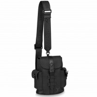 Louis Vuitton Christopher XS Bag In Black Leather M58495 Louis Vuitton Christopher XS Bag In Black Leather M58495