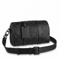 Louis Vuitton City Keepall Bag In Monogram Seal Leather M57955 Louis Vuitton City Keepall Bag In Monogram Seal Leather M57955