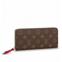 Louis Vuitton Clemence Wallet In Monogram Canvas M60742 Louis Vuitton Clemence Wallet In Monogram Canvas M60742