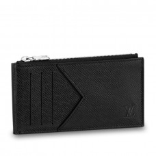 Louis Vuitton Coin Card Holder In Taiga Leather M62914 Louis Vuitton Coin Card Holder In Taiga Leather M62914