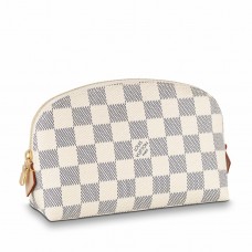 Louis Vuitton Cosmetic Pouch In Damier Azur Canvas N60024