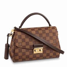 Louis Vuitton Croisette Bag In Damier Ebene Canvas N53000 Louis Vuitton Croisette Bag In Damier Ebene Canvas N53000